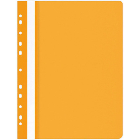Skoroszyt wpinany Office Products A4 PP pomarańczowy (25)