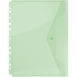 Teczka kopertowa wpinana Donau A4 zielona