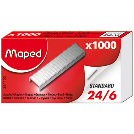 ZSZYWKI MAPED 24/6 (1000)
