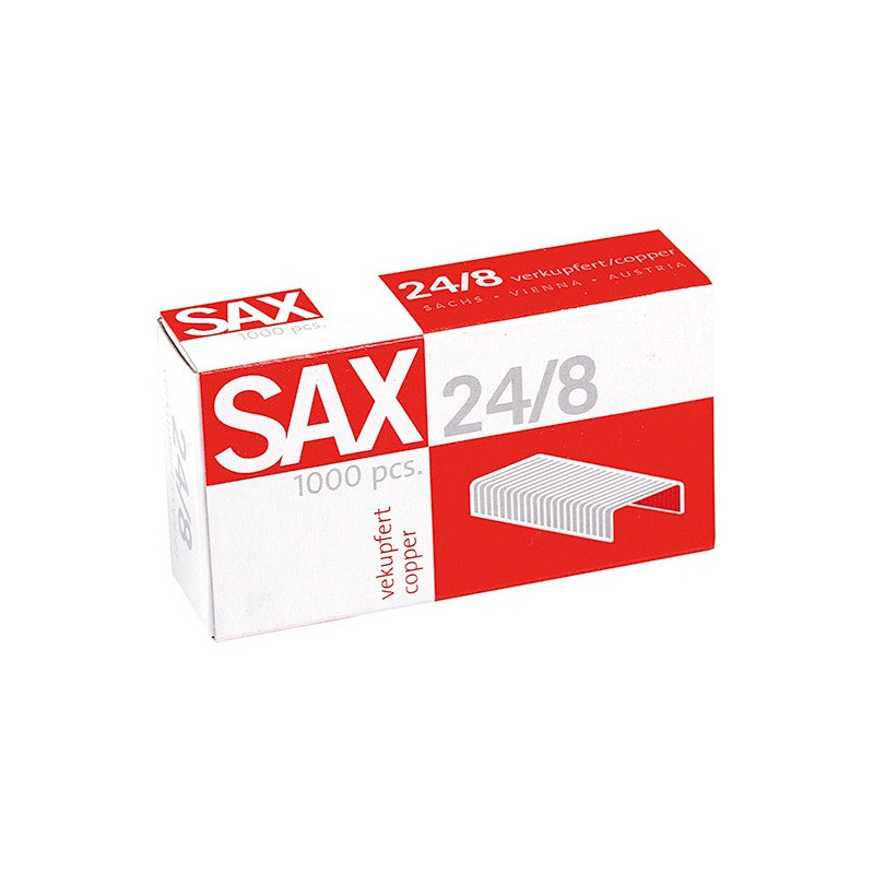 Zszywki Sax 24/8 (1000)