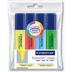 ZAKREŚLACZE STAEDTLER TEXTSURFER 4 KOLORY