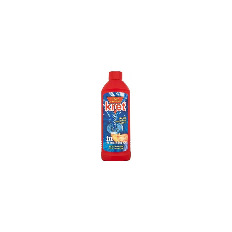 Środek do rur Kret 500ml żel