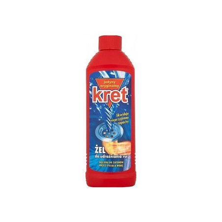 Środek do rur Kret 500ml żel