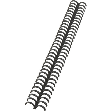 GRZBIETY DO OPRAWY GBC ClickBind A4/12mm CZARNE (50)