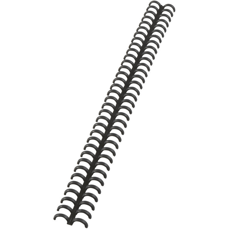 GRZBIETY DO OPRAWY GBC ClickBind A4/8mm CZARNE (50)