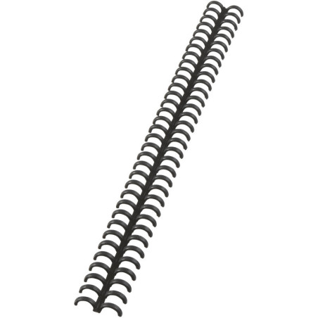 GRZBIETY DO OPRAWY GBC ClickBind A4/8mm CZARNE (50)