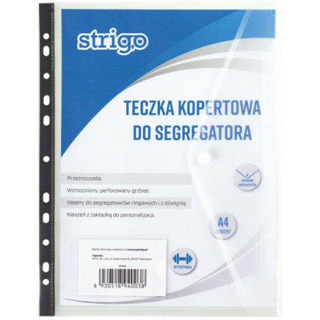 TECZKA KOPERTOWA WPINANA STRIGO A4