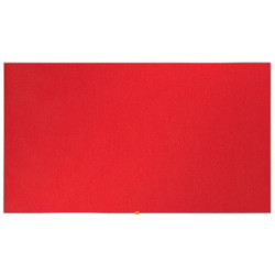 TABLICA TEKSTYLNA NOBO 85" (188x106cm) CZERWONA