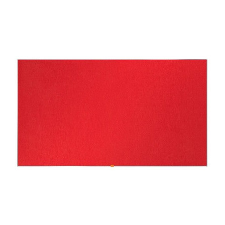 TABLICA TEKSTYLNA NOBO 85" (188x106cm) CZERWONA