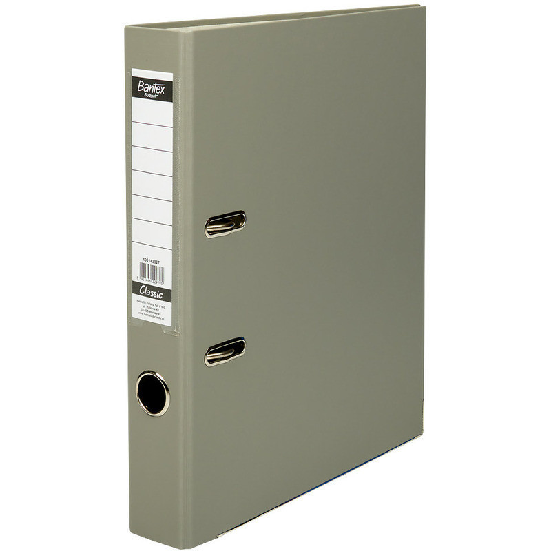 Segregator Bantex Budget Classic A4/50mm szary