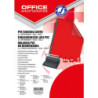 Okładki do bindownicy Office Products A4/200um czerwone (100)