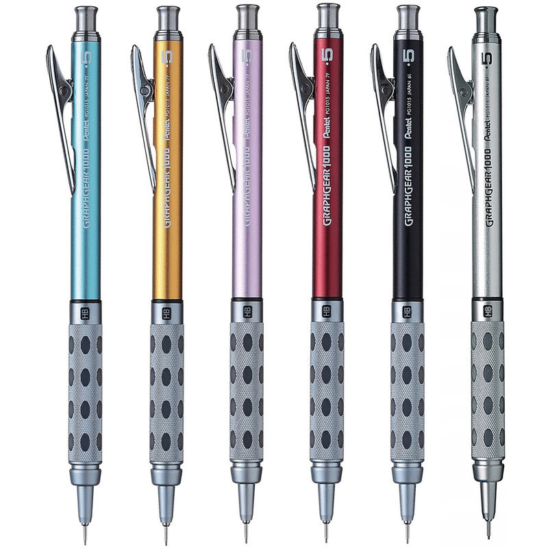 Ołówek automatyczny Pentel GraphGear 1000 0.5mm bł