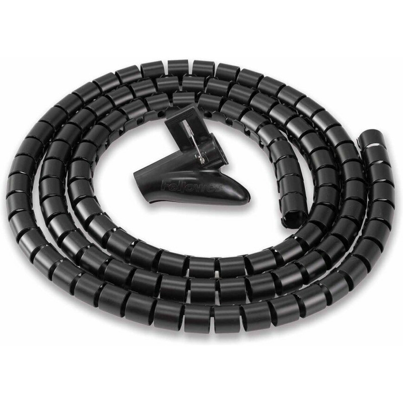 Organizator do kabli Fellowes CableZip czarny