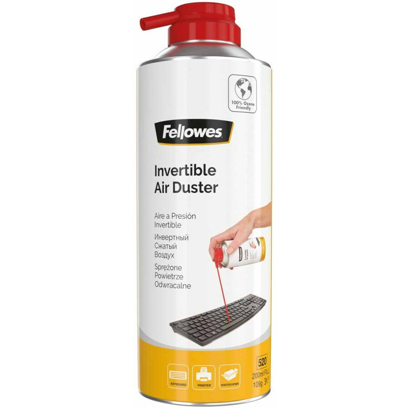 Sprężone powietrze Fellowes 200ml odwracalne