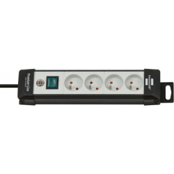 Listwa zasilajaca Bernnenstuhl Premium 1.8m/4g czarna