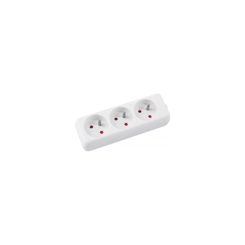 Listwa zasilająca Office Products 1.5m/3g biała