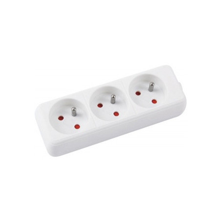 Listwa zasilająca Office Products 3m/3g biała
