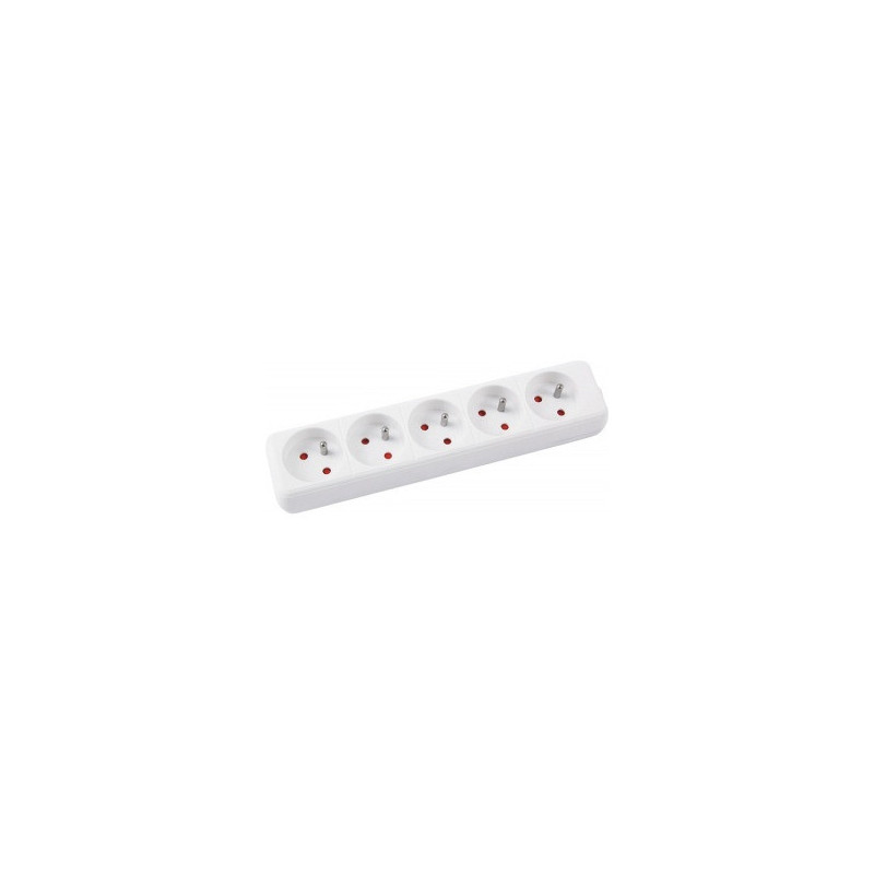 Listwa zasilająca Office Products 1.5m/5g biała