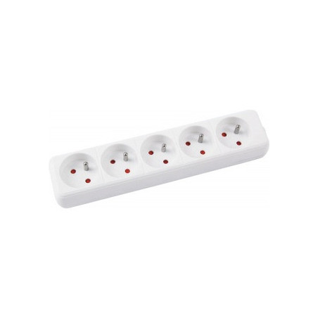 Listwa zasilająca Office Products 3m/5g biała