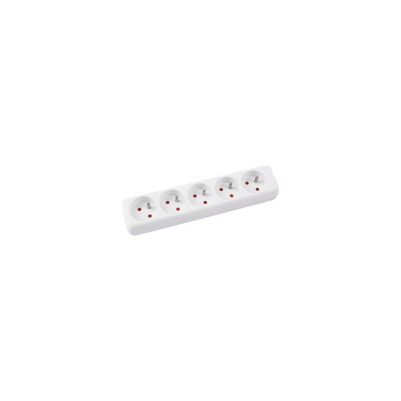Listwa zasilająca Office Products 5m/5g biała