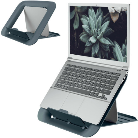 Podstawa pod laptop Leitz Ergo Cosy aksamitny szary