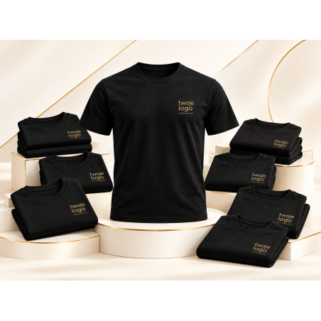 KOSZULKA PREMIUM Z LOGO – 100% POLIESTER