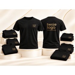 KOSZULKA PREMIUM 2X LOGO – 100% POLIESTER