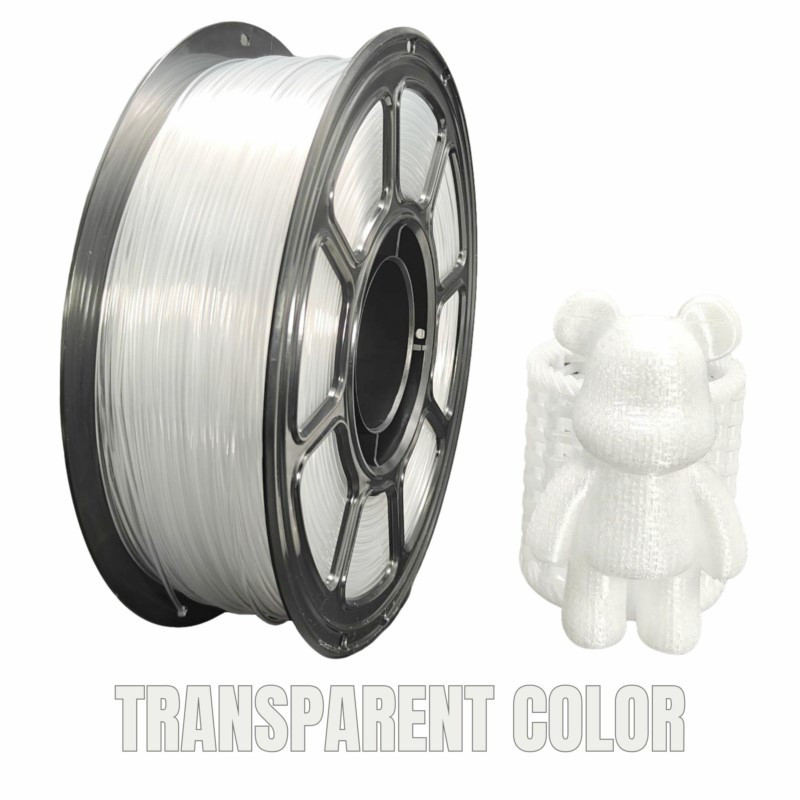 Filament NR-015 / PETG TRANSPARENT COLOR 1,75mm 1KG
