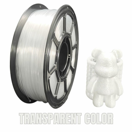 Filament NR-015 / PETG TRANSPARENT COLOR 1,75mm 1KG