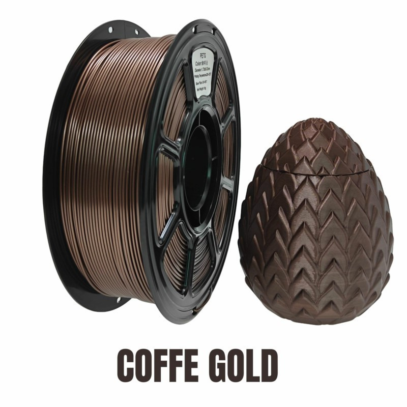 Filament NR-031 / PETG COFFE GOLD 1,75mm 1KG