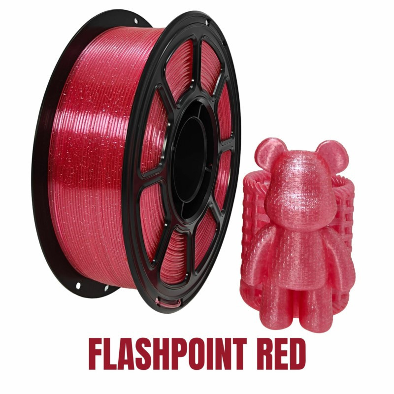 Filament NR-032 / PETG FLASHPOINT RED 1,75mm 1KG