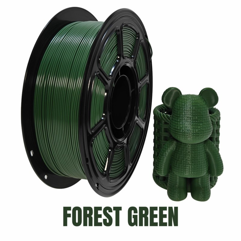 Filament NR-054 / PLA FOREST GREEN 1,75mm 1KG