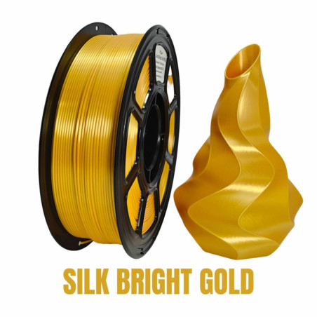 Filament NR-070 / PLA+ SILK BRIGHT GOLD 1,75mm 1KG