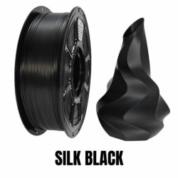 Filament NR-076 / PLA+ SILK BLACK 1,75mm 1KG
