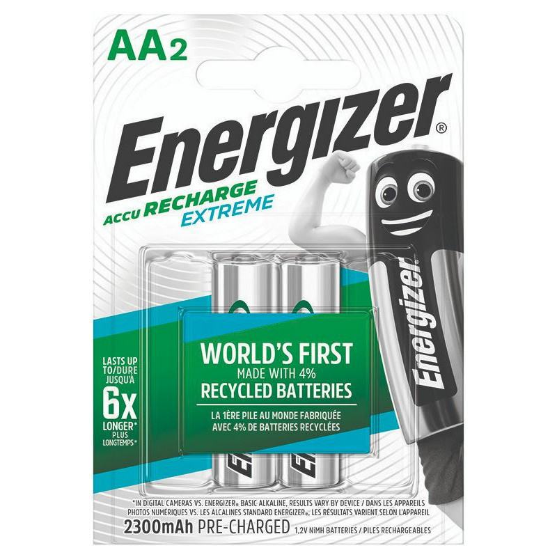 Akumulatorki Energizer Extreme AA HR6 2300mAh (2)
