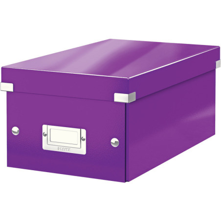 Pudełko Leitz Click&Store Wow 206x147x352mm fioletowe