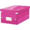 Pudełko Leitz Click&Store Wow 206x147x352mm różowe