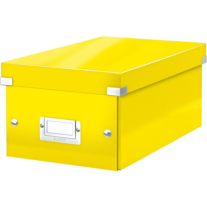 Pudełko Leitz Click&Store Wow 206x147x352mm żółte