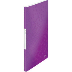 ALBUM OFERTOWY LEITZ WOW A4/20K FIOLETOWY