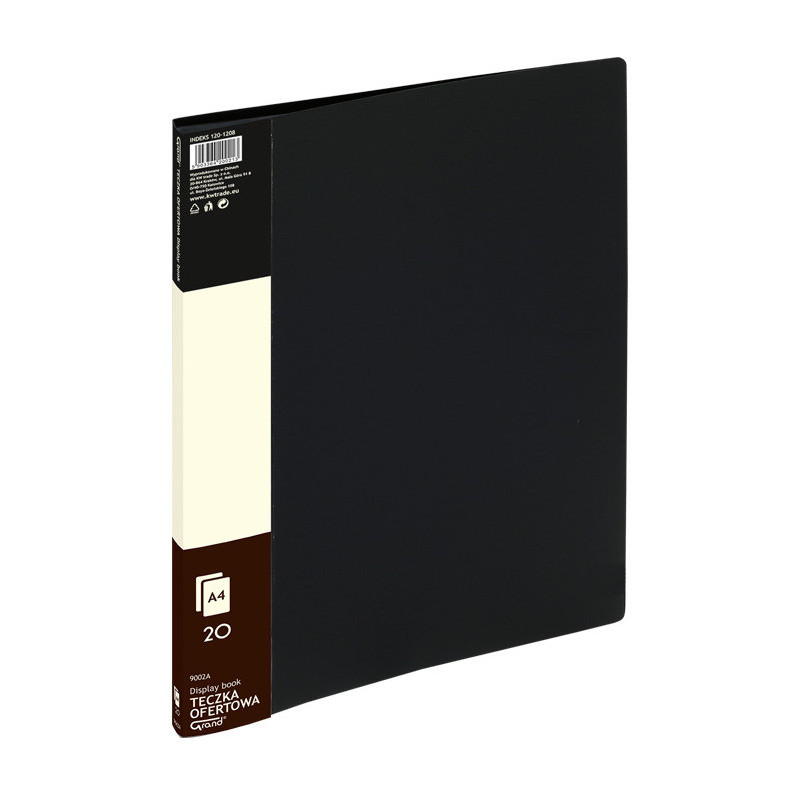 ALBUM OFERTOWY GRAND A4/20K CZARNY