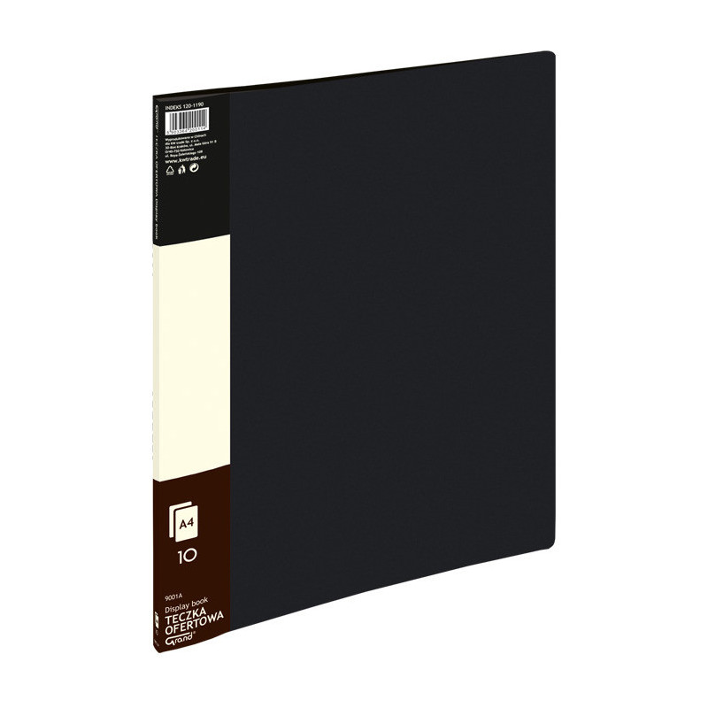 ALBUM OFERTOWY GRAND A4/10K CZARNY