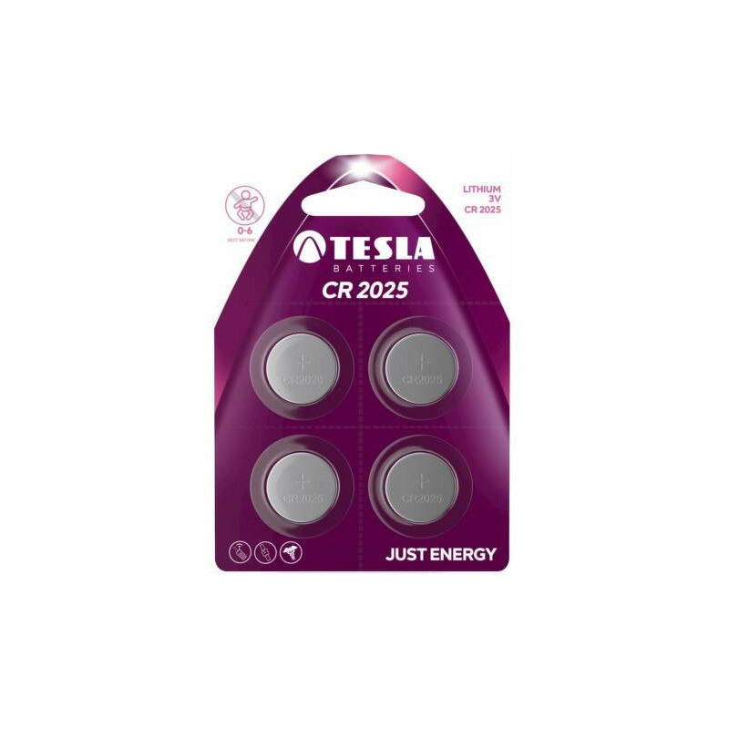 Baterie Tesla CR2025 3V (4)