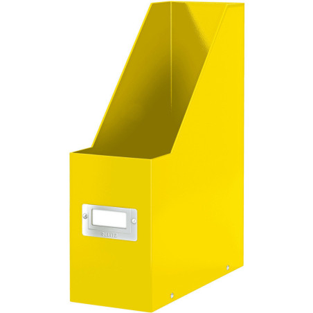 Pojemnik kartonowy Leitz Wow C&S A4/100mm żółty