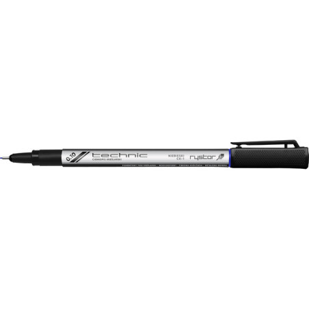 Cienkopis kreślarski Rystor Technic 0.1mm niebieski