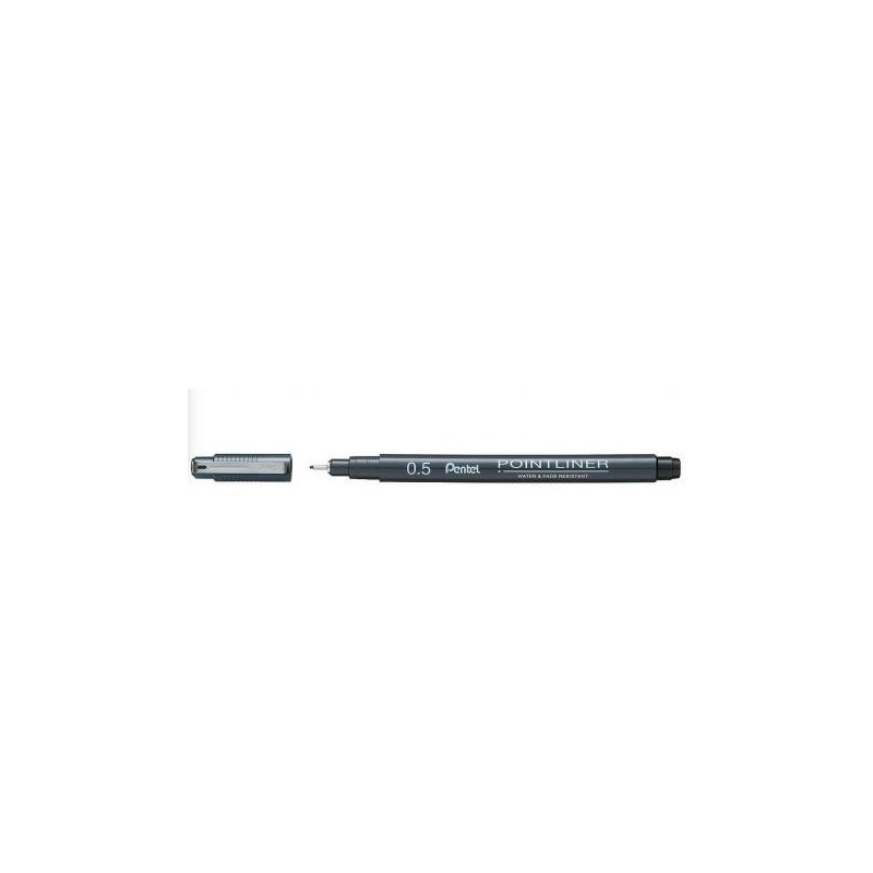 Cienkopis Pentel PointLiner 0.3mm czarny