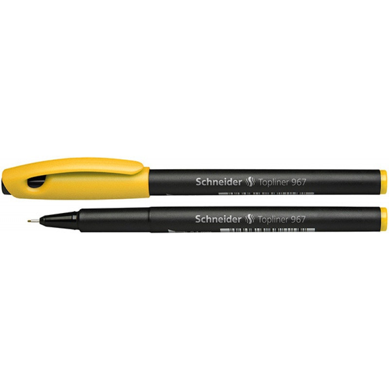 Cienkopis Schneider Topliner 967 0.4mm żółty