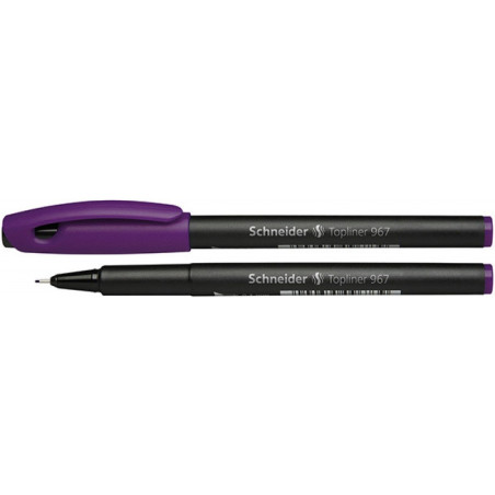 Cienkopis Schneider Topliner 967 0.4mm fioletowy
