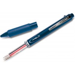 CIENKOPIS KULKOWY PENTEL 2S (2 KOLORY + OŁÓWEK)