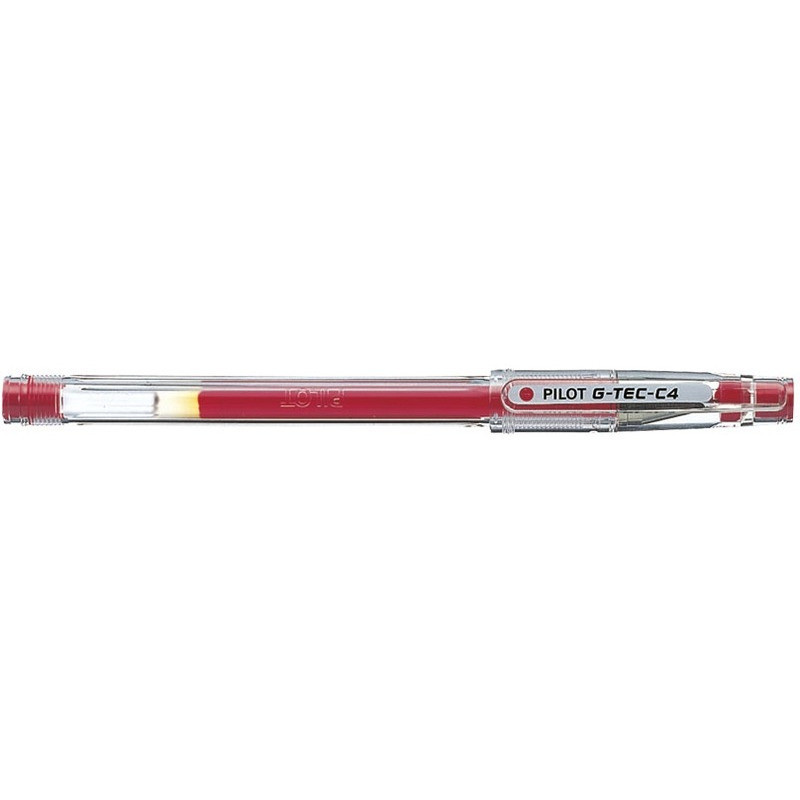 CIENKOPIS KULKOWY PILOT G-TEC-C4 CZERWONY