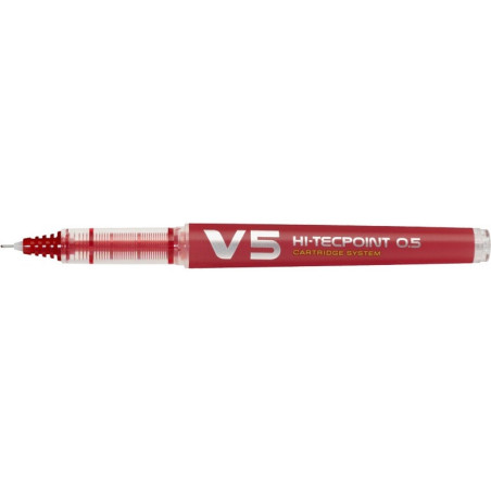 CIENKOPIS PILOT V5 HI-TECPOINT CZERWONY